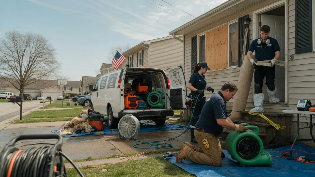 Water Damage Restoration in Hosmer, SD near me